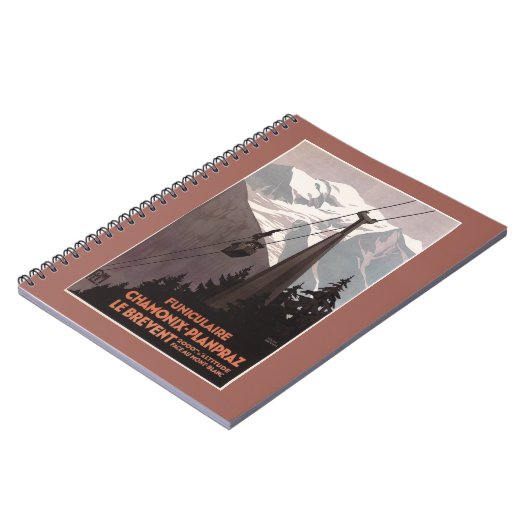 Carnet Poster du funiculaire Le Brevent (Côté gauche)