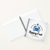 Carnet Poster du restaurant de crabe affamé (Intérieur)