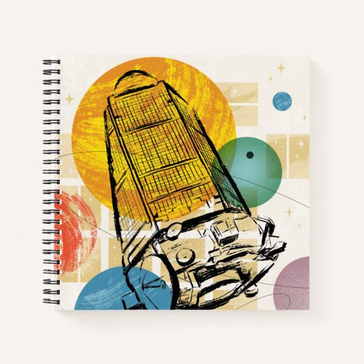 Carnet Poster du télescope spatial Kepler. (Devant)