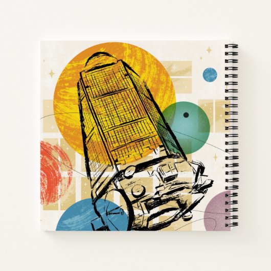 Carnet Poster du télescope spatial Kepler. (Dos)