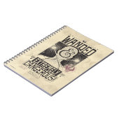 Carnet Poster Recherché déambulé et extrêmement dangereux (Côté gauche)