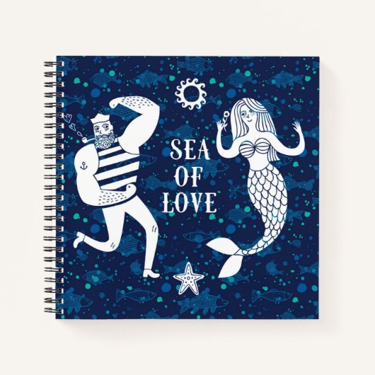 Carnet Poster Sea Of Love (Devant)