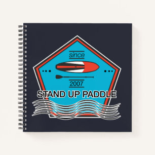 Carnet Poster Stand Up Paddle