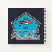 Carnet Poster Stand Up Paddle (Dos)