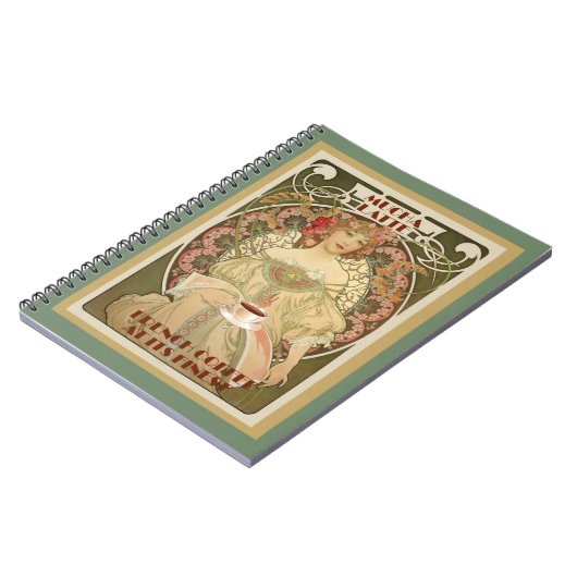 Carnet Poster vintage de café (Côté gauche)