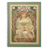 Carnet Poster vintage de café (Devant)