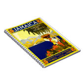 Carnet Poster vintage de jamaica (Côté Droit)