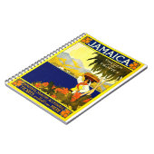 Carnet Poster vintage de jamaica (Côté gauche)