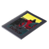 Carnet Poster Vintage Dunlop Europe (Côté gauche)