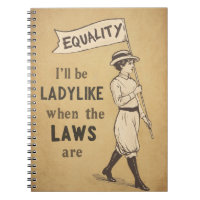 Poster vintage Suffragiste, Citation Féministe