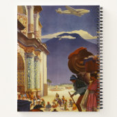 Carnet Poster Vintage voyage Pour Le Guatemala (Dos)