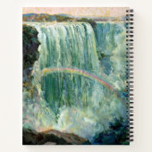 Carnet Poster Vintage voyage Pour Niagara Falls (Dos)