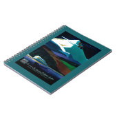 Carnet Poster vintage Zephyr du Pacifique Ouest (Côté gauche)