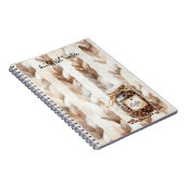 Carnet Pot à grains de café rayé (Côté Droit)