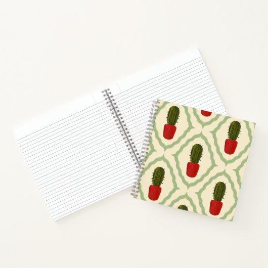 Carnet Pot de cactus (Intérieur)