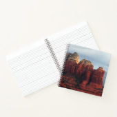 Carnet Pot de café nuageux Rock à Sedona Arizona (Intérieur)