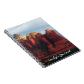 Carnet Pot de café nuageux Rock à Sedona Arizona (Côté Droit)