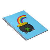 Carnet Pot de dessin en or arc-en-ciel (Côté Droit)