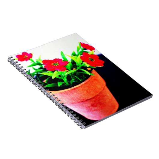Carnet Pot de fleurs (Côté Droit)
