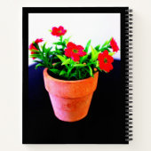 Carnet Pot de fleurs (Dos)