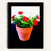 Carnet Pot de fleurs (Devant)