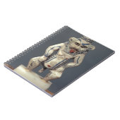 Carnet Pot de Kohl, dépeignant le dieu égyptien Bes de (Côté gauche)