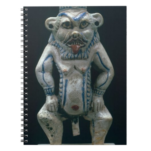 Carnet Pot de Kohl sous forme de dieu Bes, nouveau (Devant)