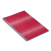 Carnet Pot de polka rouge, point de polka, rétro, point d (Côté Droit)