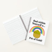 Carnet Pot D'or En Vous-Même Saint-Patrick  (Intérieur)