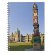 Carnet Poteau totémique du Parlement à (Devant)