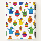 Carnet Poterie saoudienne et motif Dallah (Dos)