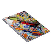 Carnet Poteries mexicaines traditionnelles colorées peint (Côté Droit)