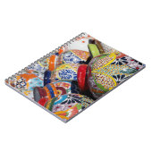 Carnet Poteries mexicaines traditionnelles colorées peint (Côté gauche)
