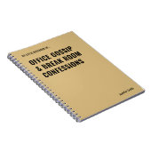 Carnet Potins de bureau sur le lieu de travail (Côté Droit)