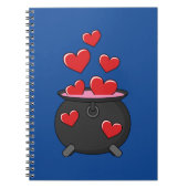 Carnet Potion d'amour des coeurs (Devant)