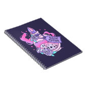 Carnet Potion magique Cute Rose Halloween Potion bouteill (Côté Droit)