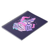 Carnet Potion magique Cute Rose Halloween Potion bouteill (Côté gauche)