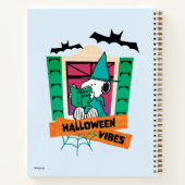 Carnet Potions Magiques de Snoopy Peanuts Halloween (Dos)