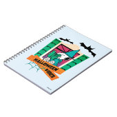 Carnet Potions Magiques de Snoopy Peanuts Halloween (Côté gauche)