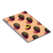 Carnet Potrait de fruits Avocado (Côté Droit)