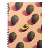 Carnet Potrait de fruits Avocado (Devant)
