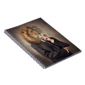 Carnet Potrait d'un lion (Côté Droit)