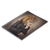 Carnet Potrait d'un lion (Côté gauche)