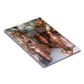 Carnet Pots De Cuivre Sur Le Marché (Côté Droit)