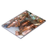 Carnet Pots De Cuivre Sur Le Marché (Côté gauche)