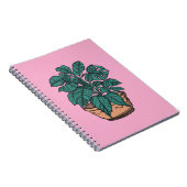 Carnet Potted Indoor plants tropical notebook (Côté Droit)