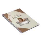 Carnet Pottery Ceramic Clay Turner sculpture elegant (Côté Droit)