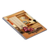 Carnet Poudre de riz soyeux (Côté Droit)