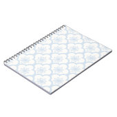 Carnet Poudre de Sakura Bleu Douce - Neutre (Côté gauche)
