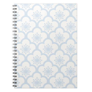Carnet Poudre de Sakura Bleu Douce - Neutre